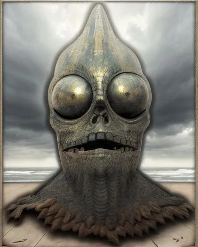 nautiloid,sulei,radebaugh,skull bones,skull statue,asaro,Realistic,Movie,Pirate Adventure