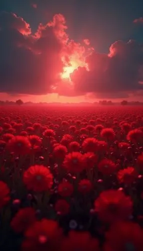 poppy field,field of poppies,poppy fields,sea of flowers,flower field,field of flowers,Photography,General,Realistic