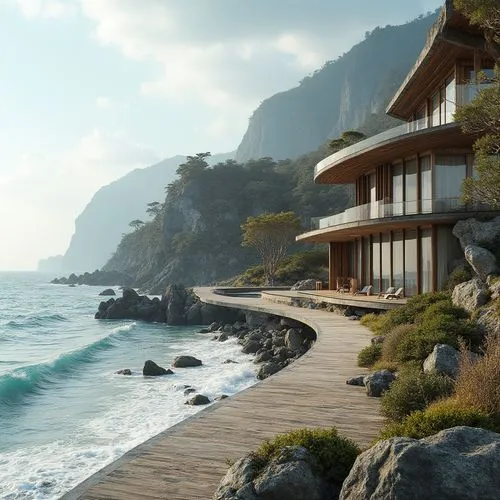 amanresorts,beachfront,oceanfront,lefay,seaside view,cliffside,shorefront,dunes house,house by the water,beach house,riviera,luxury property,clifftop,render,coastline,shoreside,cryengine,oceanview,beach resort,cliffs ocean,Photography,General,Realistic