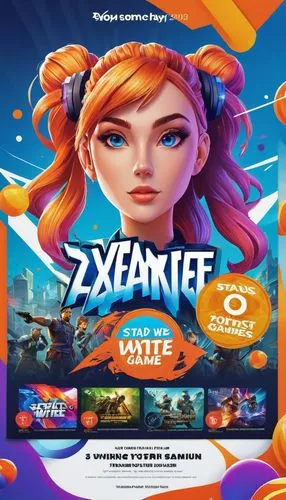 Stand out with attractive flyers about streaming games,xfx,axtel,axiata,avantel,gamefly,bancomext,omniplex,gxe,sasktel,syntex,viasoft,kotex,chantix,xtrajet,xpedite,gameloft,atlantik,navtex,detikcom,xl