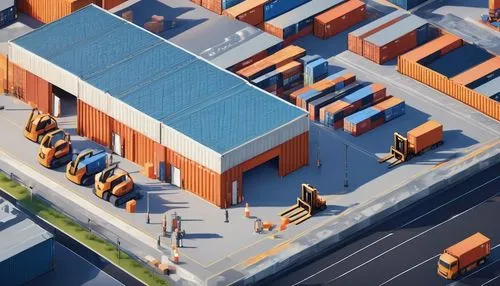 warehouses,container terminal,cargo containers,cargo port,shipping containers,inland port,warehousing,industrial building,container port,industrial area,shipping container,stacked containers,containers,factory bricks,industrial plant,industrial landscape,warehouse,factories,industrial hall,depots,Unique,3D,Isometric