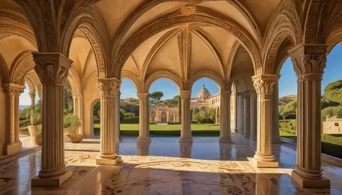 abbaye de belloc,cloisters,cloister,batalha,abbaye,abbazia,cloistered,monasterium,convento,abbaye de sénanque,chenonceau,jeronimos,maintenon,conventual,umayyad palace,zelenay,michel brittany monastery,monasterio,castle sans souci,cistercian,Illustration,Black and White,Black and White 13