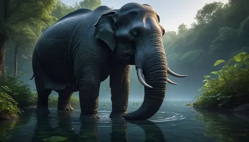 water elephant,asian elephant,african elephant,triomphant,elephant,blue elephant,elefant,mahout,silliphant,elephas,elefante,elephunk,elephantine,african bush elephant,african elephants,hathi,musth,waterhole,pachyderm,olifant,Photography,Artistic Photography,Artistic Photography 11