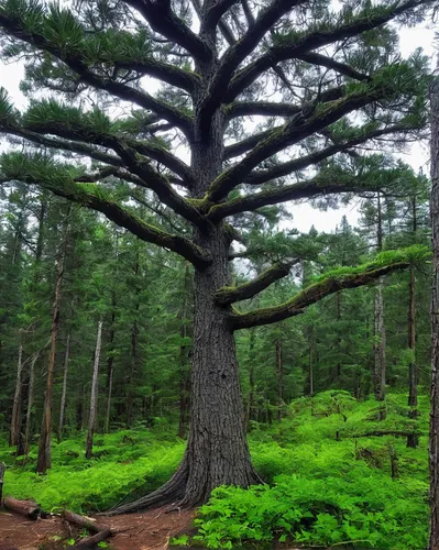 Tell a heartbreaking story of a dying ￩dem tree and its impact on the surrounding forest.,eastern hemlock,fir forest,spruce tree,oregon pine,singleleaf pine,loblolly pine,shortstraw pine,celtic tree,s