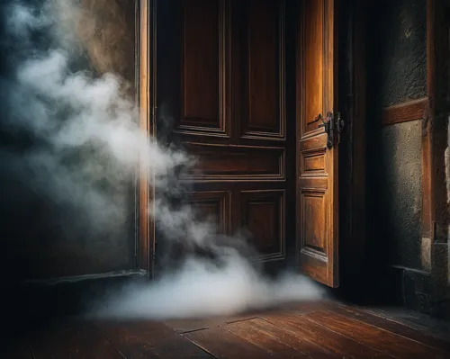 smoke background,abstract smoke,creepy doorway,industrial smoke,the threshold of the house,open door,the door,in the door,wooden door,paranormal phenomena,about the smoke,armoire,dark cabinetry,steamy,steam machine,smoke and mirrors,smoke dancer,home door,vaporizing,the smoke,Photography,General,Fantasy