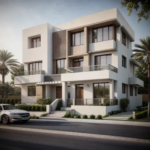 new housing development,gold stucco frame,3d rendering,build by mirza golam pir,residential house,modern house,stucco frame,exterior decoration,townhouses,al qurayyah,residential,residential property,