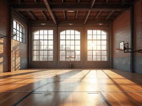 hardwood,basketball court,gymnasiums,halfcourt,hardwood floors,homecourt,basketball,ballcourt,backboards,basketbal,basketball board,loft,parquet,3d rendering,outdoor basketball,woman's basketball,gymnastics room,empty hall,basketbol,streetball,Photography,General,Realistic