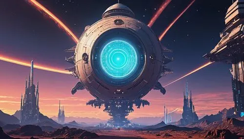 valerian,farpoint,homeworld,extrasolar,wildstar,stellaris,delamar,scifi,futuristic landscape,nexavar,skyterra,silico,meridian,abovian,coldharbour,mesa,homeworlds,gas planet,stardock,starlink,Conceptual Art,Sci-Fi,Sci-Fi 19