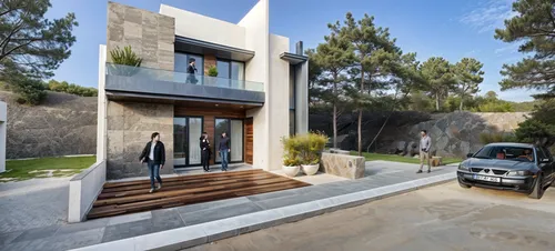 prefab,modern house,propounds,fresnaye,landscape design sydney,promontory