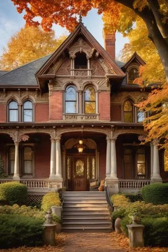 victorian house,victorian,old victorian,henry g marquand house,marylhurst,two story house,haddonfield,new england style house,ravenswood,forest house,fall landscape,beautiful home,maplecroft,villa,victorian style,woodburn,autumns,muskau,sylvania,house silhouette,Conceptual Art,Fantasy,Fantasy 31