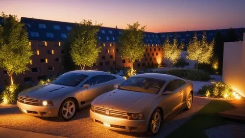 volvo cars,eco hotel,landscape lighting,electric charging,ev charging station,volvo xc90,3d rendering,automotive lighting,luxury cars,luxury hotel,underground garage,personal luxury car,volvo xc60,vol