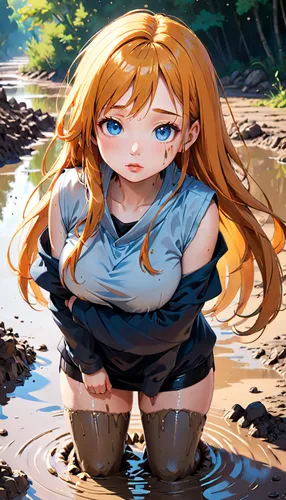 nami,honoka,water nymph,hinata,tsumugi kotobuki k-on,underwater background,the blonde in the river,wet girl,in water,yang,stream,hot spring,puddle,watery heart,mountain spring,lily water,ashitaba,wading,under the water,transparent background,Anime,Anime,Cartoon