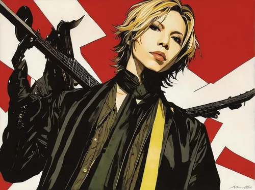 Acid Black Cherry,revolver,canary,screw,shouta,black widow,robert harbeck,bullet,spy visual,setter,persona,corvin,screw gun,trigger,underworld,meteoroid,yukio,ren,shinigami,hawks,blade,Conceptual Art,