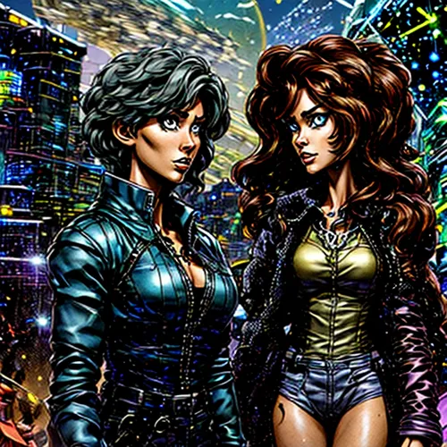 birds of prey-night,birds of prey,sci fiction illustration,trinity,comic style,comic characters,cg artwork,comic book,sci fi,x men,comic book bubble,valerian,x-men,scifi,angels of the apocalypse,background image,superhero background,xmen,sci - fi,sci-fi