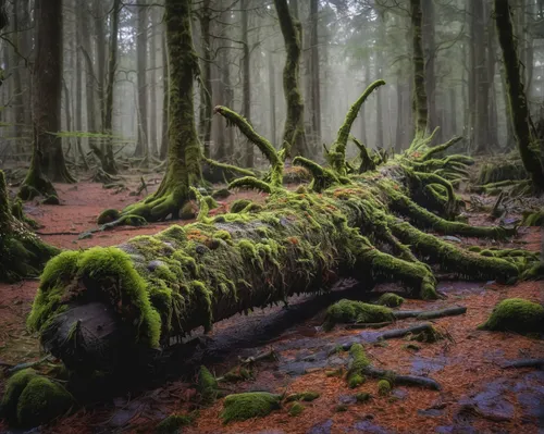 albert dros sony alpha 7RM4 a moss covered fallen tree in a forest in the netherlands,forest moss,tree moss,forest floor,forest dragon,old-growth forest,the roots of trees,forest tree,fallen tree stum