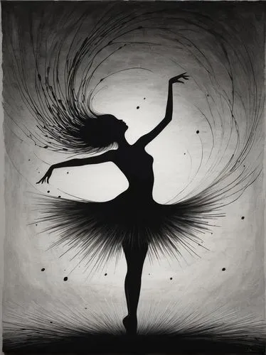 silhouette dancer,dance silhouette,dance with canvases,ballroom dance silhouette,dancer,danseuse,Illustration,Realistic Fantasy,Realistic Fantasy 17