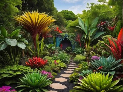 exotic plants,tropical forest,tropical jungle,biopiracy,bromeliads,garden design sydney,Conceptual Art,Daily,Daily 01