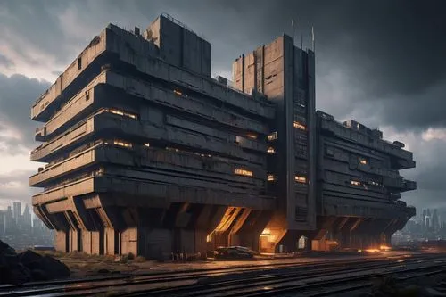 brutalism,arcology,weyland,futuristic architecture,ziggurat,brutalist,sulaco,levski,citadel,unbuilt,industrial ruin,postapocalyptic,cubic house,morphosis,delamar,apartment block,portacio,lair,overbuilding,ziggurats,Photography,General,Sci-Fi