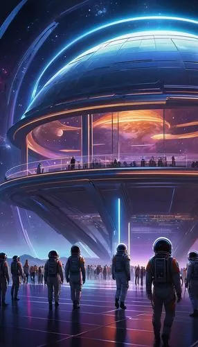 futuristic landscape,futuristic art museum,futuristic,sci - fi,scifi,coruscant,spaceport,cinerama,futuristic architecture,arcology,sci fi,sky space concept,troshev,sedensky,cybercity,farpoint,ufo interior,cyberport,vanu,spaceship interior,Conceptual Art,Daily,Daily 02