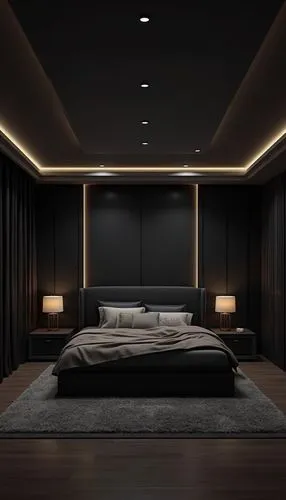 modern room,bedroom,sleeping room,great room,minotti,bedrooms,room lighting,3d rendering,modern minimalist lounge,interior modern design,modern decor,interior design,chambre,contemporary decor,3d render,guest room,danish room,render,empty room,headboards