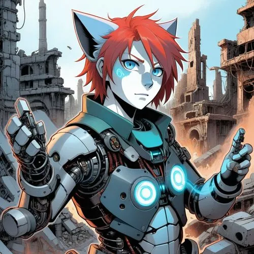 gaige,liora,neumannova,gali,cerus,nanashi,Illustration,Children,Children 01