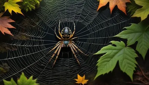 spider silk,tangle-web spider,spider's web,web,orb-weaver spider,spider web,acorn leaf orb web spider,st andrews cross spider,widow spider,spider the golden silk,spiderweb,edged hunting spider,argiope,cobweb,webs,walking spider,spider net,funnel web spider,arachnid,european garden spider,Conceptual Art,Daily,Daily 27