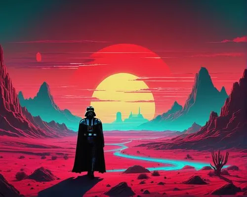 darth vader,tatooine,vader,awakens,coruscant,darth,star wars,alderaan,retro background,vaderland,starwars,beautiful wallpaper,filoni,sith,would a background,futuristic landscape,alien planet,katarn,dark side,lucasarts,Conceptual Art,Sci-Fi,Sci-Fi 12