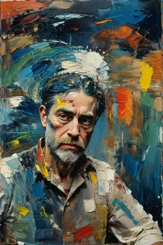 kippenberger,deniro,maiorescu,lachenmann,mondriaan,benicio,Art,Artistic Painting,Artistic Painting 04