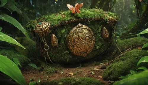 fairy house,druid stone,fairy door,forest dragon,forest mushroom,lotus stone,mushroom landscape,spring nest,pachamama,tree mushroom,forest animal,easter nest,fallen acorn,fairy forest,3d fantasy,ori-pei,egg,acorn,forest beetle,forest mushrooms,Illustration,Realistic Fantasy,Realistic Fantasy 02