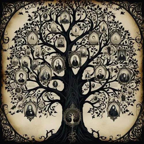 celtic tree,tree of life,family tree,treepeople,lacrimosa,the branches of the tree,carcosa,creepy tree,covens,mirkwood,lunar phases,the branches,dreamcatcher,the roots of trees,magic tree,moonsorrow,halloween background,samhain,tree grove,cardstock tree,Illustration,Realistic Fantasy,Realistic Fantasy 46