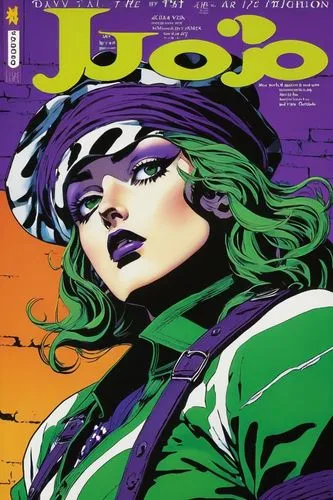 cover,jet,riddler,magazine cover,10,15,ipê-purple,14,birds of prey-night,13,poison,gyro,patrol,birds of prey,18,9,veil purple,the print edition,comic book,magazine - publication,Illustration,American Style,American Style 09