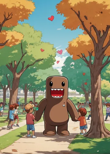 danboard,beavers,danbo,tree trunks,cartoon forest,cute cartoon image,cute cartoon character,chestnut animal,rimy,beaver,gopher,groot super hero,cute bear,azuki bean,autumn park,autumn walk,stick kids,my neighbor totoro,morning grove,wooser,Illustration,Japanese style,Japanese Style 07