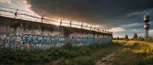 berlin wall,chernobyls,pripyat,majdanek,industrial ruin,chernogorneft,prora,graffiti,chernorechye,industrial landscape,fenceline,disused railway line,post-apocalyptic landscape,floodwall,disused,lost place,ruine,urban landscape,lostplace,kurilsk,Photography,General,Sci-Fi