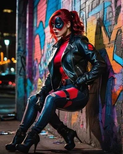 batwoman,harley quinn,daredevil,harley,domino,gwen,black widow,madelyne,vixen,catwoman,vigilante,dragoncon,xmen,batgirl,titans,superhero background,brigette,vanterpool,cosplay image,batallion,Photography,Fashion Photography,Fashion Photography 16