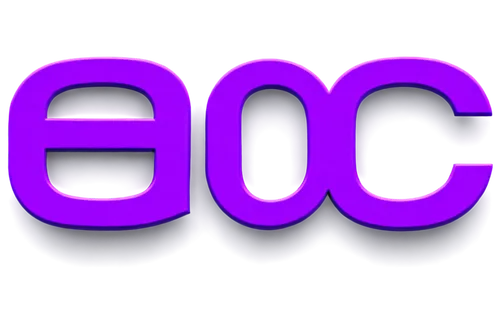 Capital letter C, purple, metallic material, reflective surface, rounded edges, bold font, 3D effect, low-angle shot, dramatic lighting, vibrant color tone, close-up composition, detailed texture.,ecc