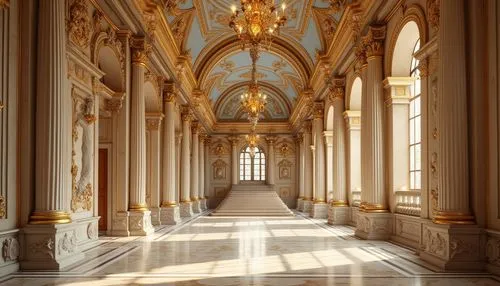 versailles,corridor,peterhof palace,hallway,archly,marble palace,hermitage,europe palace,corridors,royal interior,hallway space,enfilade,mikhailovsky,smolny,hall of the fallen,neoclassical,palladianism,hall of nations,frederiksborg,louvre,Photography,General,Realistic