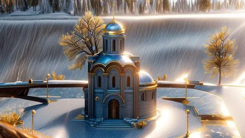 winter village,peter-pavel's fortress,christmas bell,fairy tale castle,winter house,fairytale castle,village fountain,nativity village,monastery,little church,christmas town,moor fountain,ice castle,city fountain,fountain of the moor,russian pyramid,fountain,wishing well,mountain settlement,fairy chimney