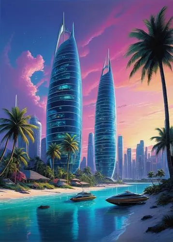 dubai,futuristic landscape,jumeirah,jumeirah beach hotel,dhabi,doha,qatar,abu dhabi,world digital painting,abu-dhabi,wallpaper dubai,burj,futuristic architecture,jumeirah beach,united arab emirates,dubai desert,kuwait,al arab,bahrain,uae,Conceptual Art,Sci-Fi,Sci-Fi 21