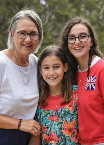 Labor's Currumbin candidate Kaylee Campradt (centre) with her mum Mavis Campradt and daughter Indie Campradt, 13.,social,girl scouts of the usa,international family day,las canadas,grandchildren,austr