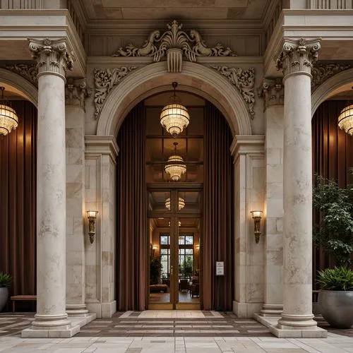 apthorp,entranceway,enfilade,entryway,entranceways,claridges,amanresorts,casa fuster hotel,claridge,rosecliff,entrances,portico,grand hotel europe,ritzau,nypl,entryways,colonnade,foyer,emirates palace hotel,lanesborough