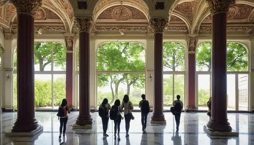 alcazar of seville,pinacoteca,dolmabahce,cloisters,cloister,porticoes,musei,biennale,ringling,certosa di pavia,villa cortine palace,certosa,inside courtyard,colonnades,jeronimos,shahi mosque,doge's palace,colonnade,graduate silhouettes,wolfsonian,Photography,Black and white photography,Black and White Photography 10