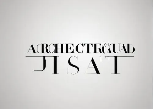 Architectural Digest logo, modern minimalist design, bold font, uppercase letters, geometric shapes, clean lines, simple color scheme, white background, 3D effects, metallic texture, reflective surfac