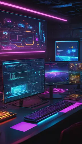 monitors,cyberpunk,monitor wall,computer room,cyberspace,cyber,computer workstation,screens,computer art,computer desk,ufo interior,3d background,computer screen,cybertruck,the computer screen,computer graphics,cyber glasses,computer system,computer,computer game,Photography,General,Natural