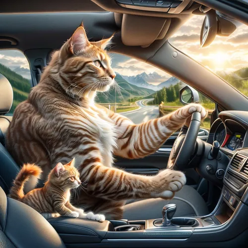 driving assistance,behind the wheel,american bobtail,cat image,chauffeur,automotive decor,3d car wallpaper,cats playing,cat cartoon,driving a car,bmw new class,chauffeur car,car subwoofer,american sho