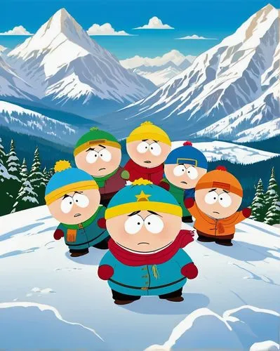 mountain fink,alpine hats,gongga snow mountain,scandia gnomes,herring family,north pole,santa clauses,caper family,birch family,elves,olympic mountain,snowballs,carolers,santa hats,matrioshka,arrowroot family,snowmen,ski race,snow bales,christmas snowy background,Illustration,Abstract Fantasy,Abstract Fantasy 11