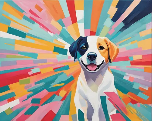 dog illustration,beagle,treeing walker coonhound,american foxhound,jack russel,entlebucher mountain dog,pop art background,color dogs,cheerful dog,vector graphic,vector art,english foxhound,pet portrait,vector illustration,pet vitamins & supplements,beaglier,welsh springer spaniel,dog drawing,russell terrier,cool pop art,Illustration,Vector,Vector 07