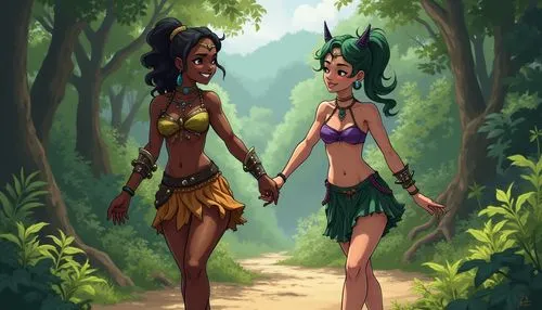 amazonians,fauns,elfquest,polynesians,amazonas,dryads,faires,inara,tribespeople,lesbia,tribals,priestesses,afrotropical,jasmila,orishas,island residents,fairies,sorceresses,marquesas,huaylas