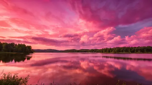 incredible sunset over the lake,pink dawn,evening lake,beautiful lake,finnish lapland,norrland,splendid colors,heaven lake,lapland,purple landscape,landscapes beautiful,lappland,beautiful landscape,nature wallpaper,windows wallpaper,epic sky,norway,snake river lakes,red sky,nature background,Photography,General,Cinematic