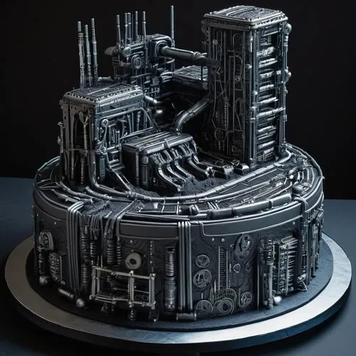 metropolis,a cake,micropolis,slice of cake,layer cake,voxel,Conceptual Art,Sci-Fi,Sci-Fi 09