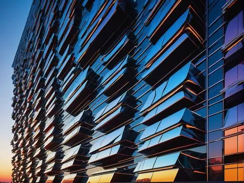 glass facade,glass facades,glass building,building honeycomb,skolkovo,harpa,escala,metal cladding,vdara,njitap,kaust,glass wall,lattice windows,aarhus,bjarke,esade,glass blocks,rikshospitalet,blavatnik,morphosis,Illustration,Abstract Fantasy,Abstract Fantasy 22